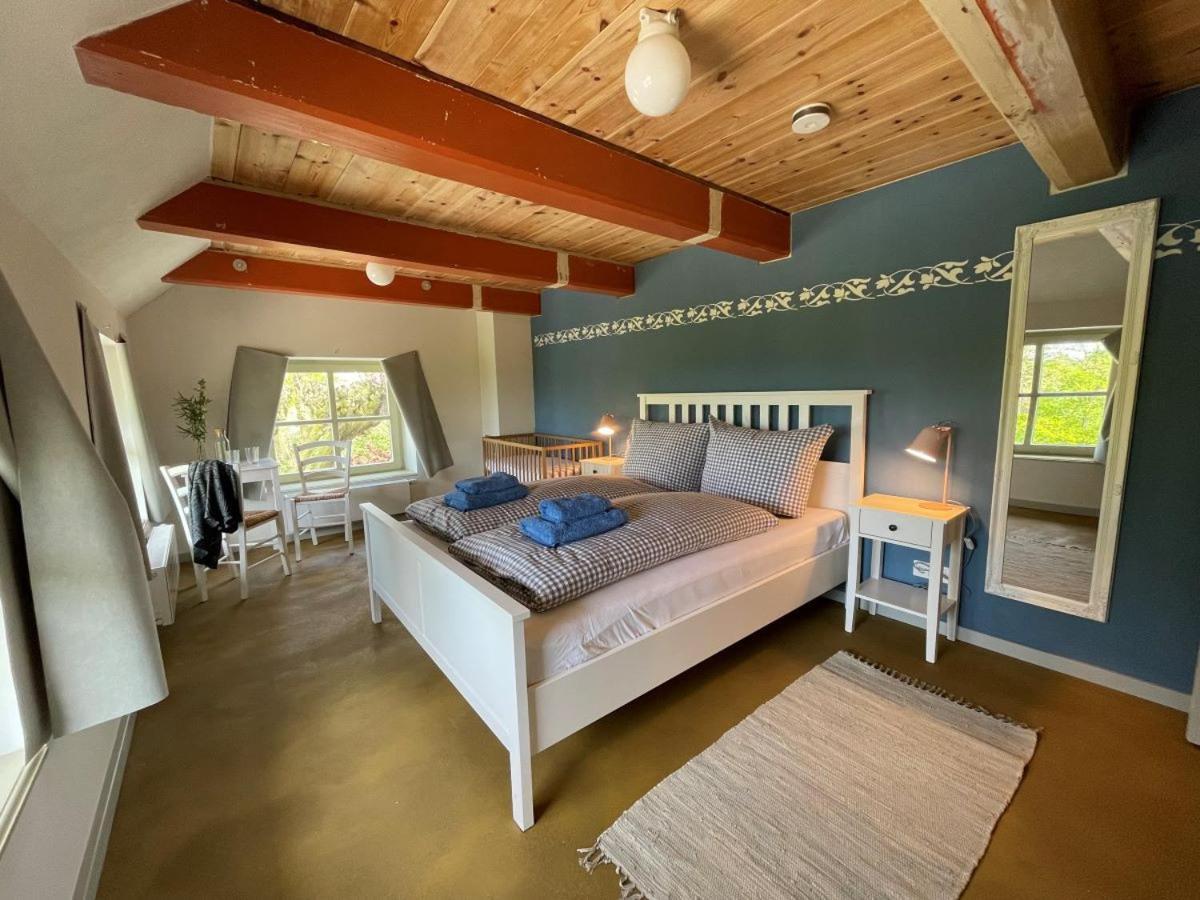 Mooi Stuv , Maisonettenwohnung , Gulfhof , Kachelofen Norden Eksteriør bilde