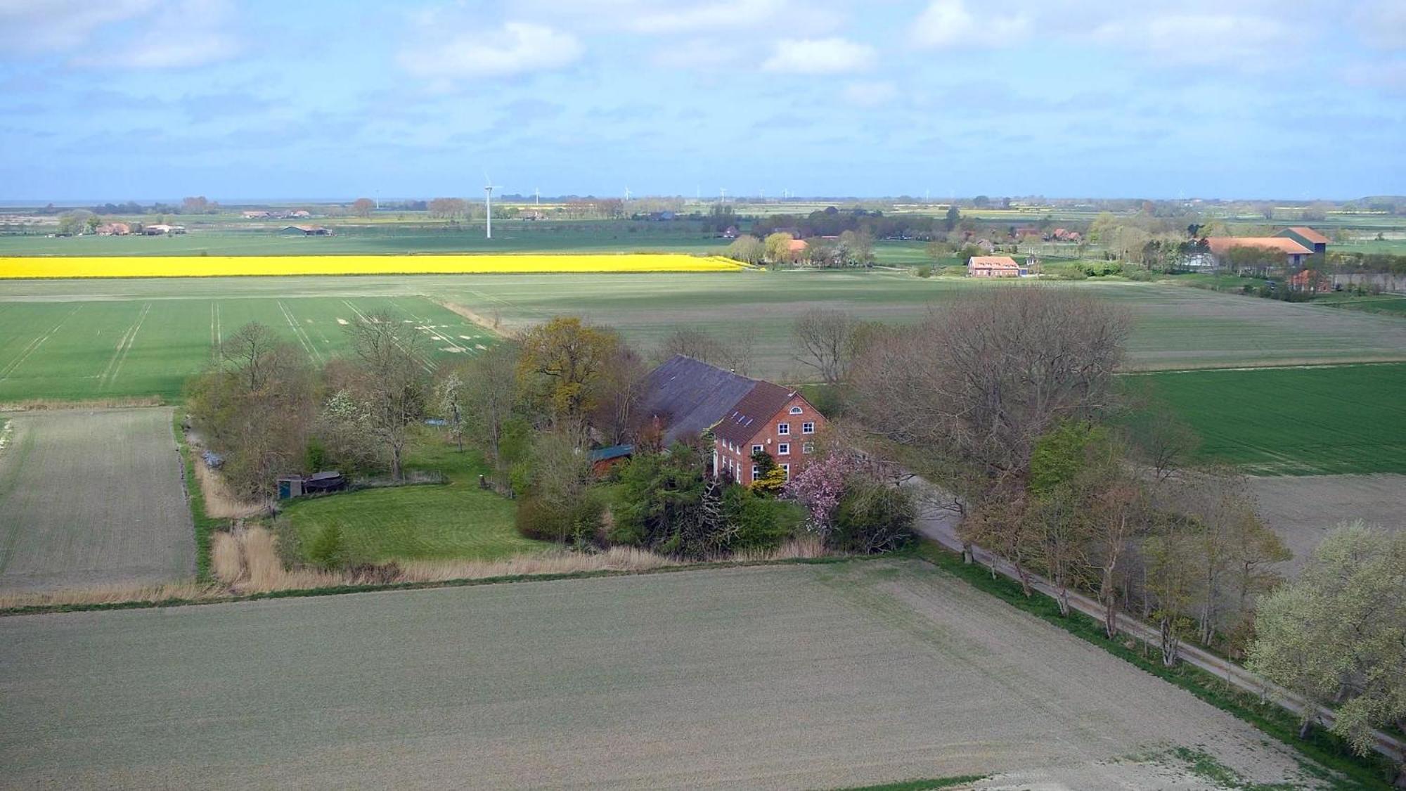 Mooi Stuv , Maisonettenwohnung , Gulfhof , Kachelofen Norden Eksteriør bilde